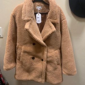Teddy bear coat NWT
